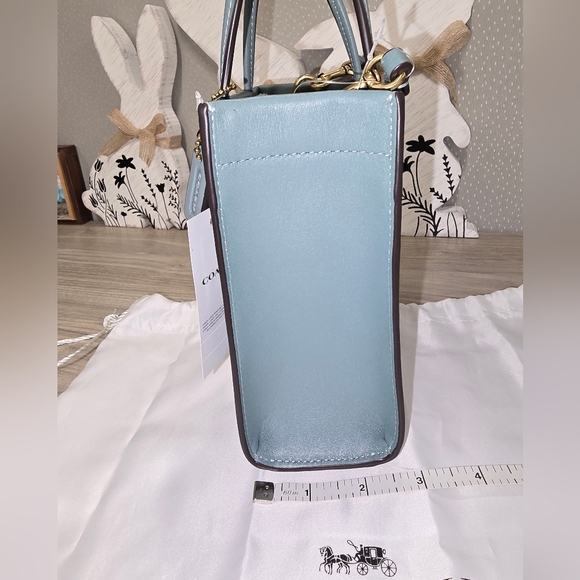 COACH Mini Cashin Tote - Picture 5 of 16